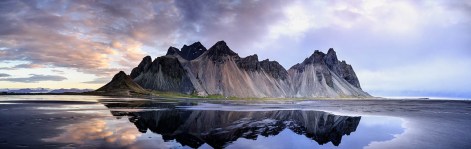 Fotobehang zandduinen en Batman berg IJsland_AS314141146